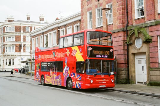 City Sightseeing hop-on hop-off bus tour of Chester