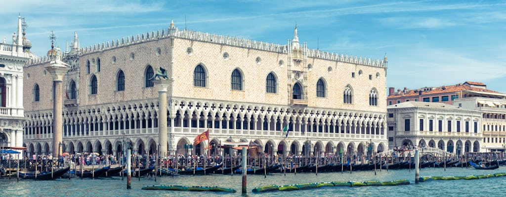 Piesza wycieczka po Wenecji z Pałacem Dożów i bazyliką św. Marka