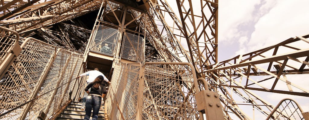 Visita guidata a piedi della Torre Eiffel con cima opzionale