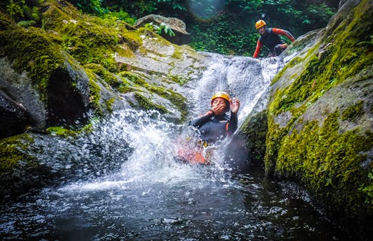 Canyoning experience in Caldeirões Natural Park