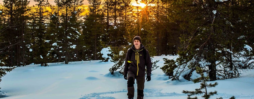 Begeben Sie sich auf ein Schneeschuhabenteuer in der Wildnis