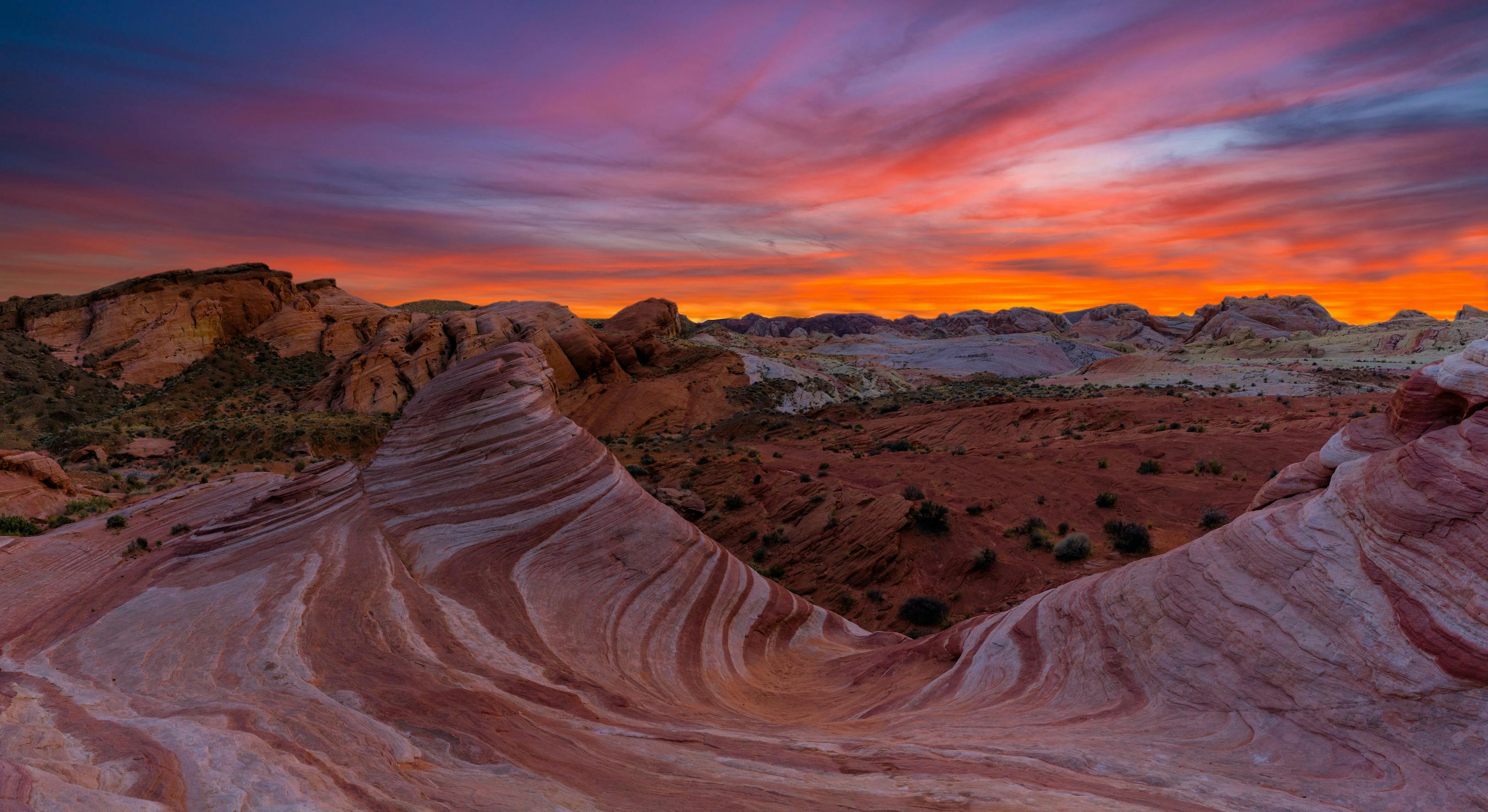 Red Rock Canyon Sunrise, Red Rock Canyon, Nevada