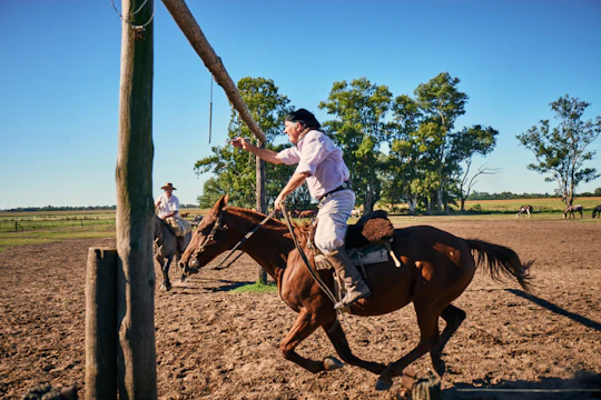 Gaucho day in Santa Susana with BBQ lunch and folklore shows