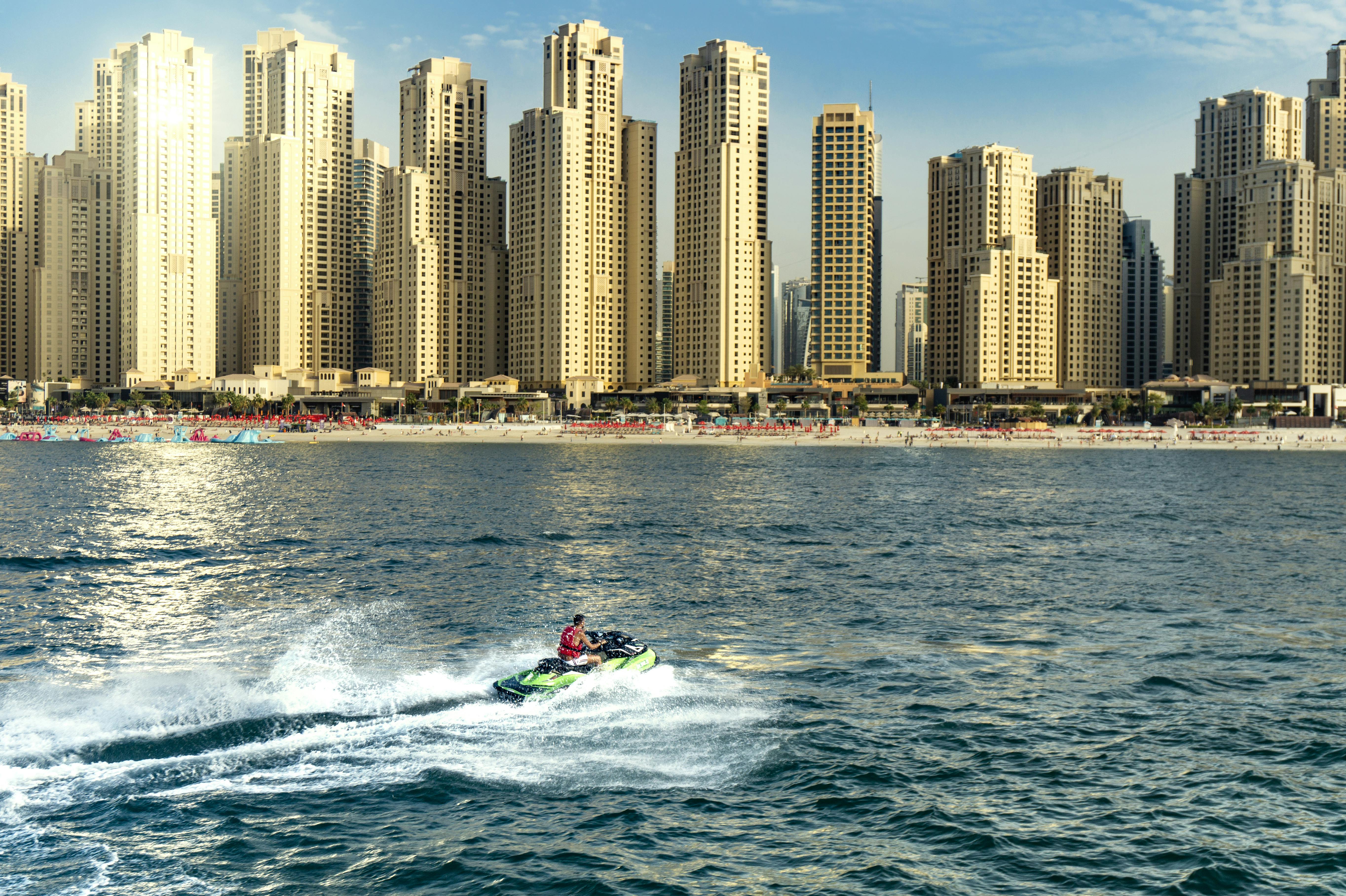 Dubai Jet Ski tour in Burj Al Arab, Burj Khalifa and Atlantis