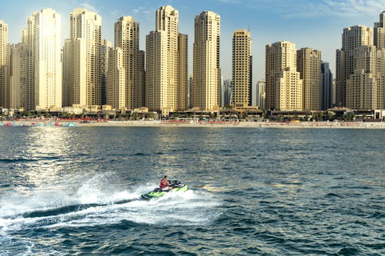 Tour en moto de agua por Dubái en Burj Al Arab, Burj Khalifa y Atlantis