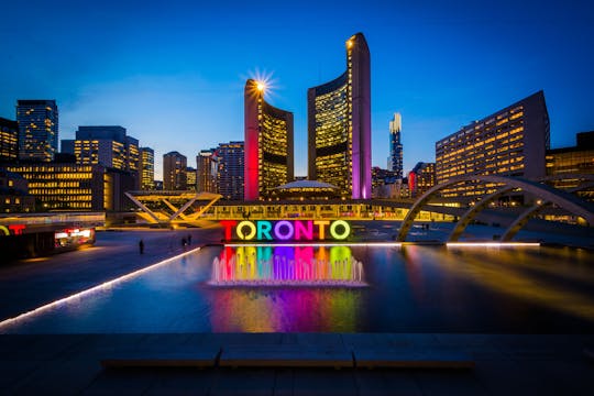 Szenisch Nachttour durch Toronto