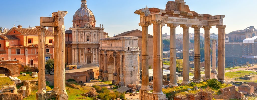 Tour Coliseo, Foro Romano y Palatino