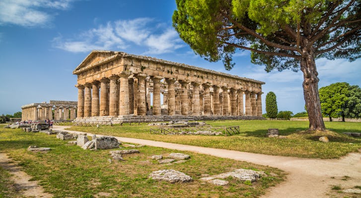 Templos de Paestum e visita guiada ao museu