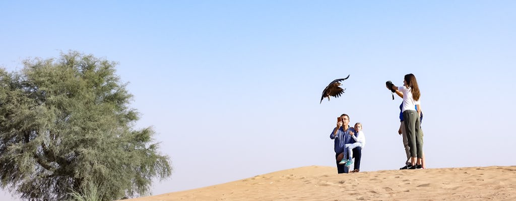 Private Dubai falconry safari with optional breakfast
