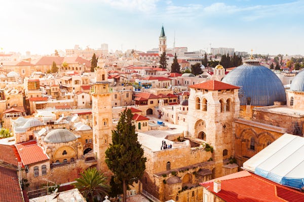 Oude stad van Jeruzalem: wandeltocht van 3 uur met hoogtepunten vanuit Tel Aviv
