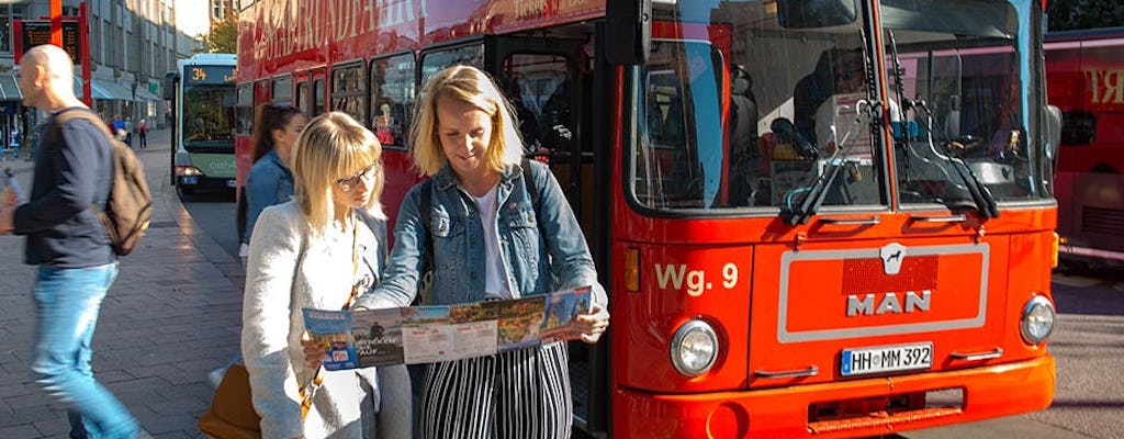 Ônibus hop-on hop-off de Hamburgo e passeio pelo lago Alster