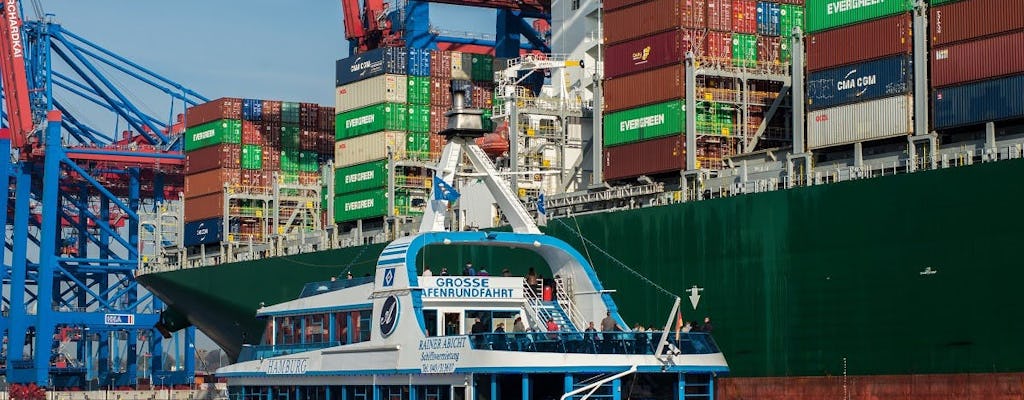 Croisière classique d'une heure dans le port de Hambourg avec commentaires en direct