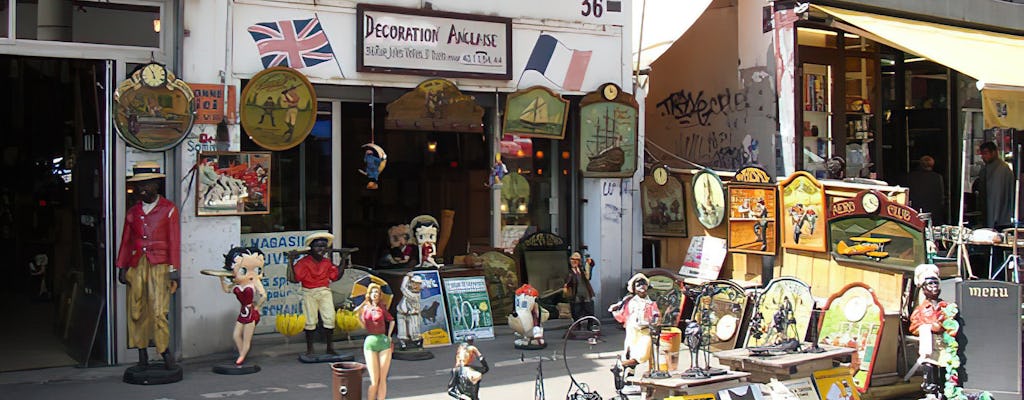 Visite du marché aux puces de Paris