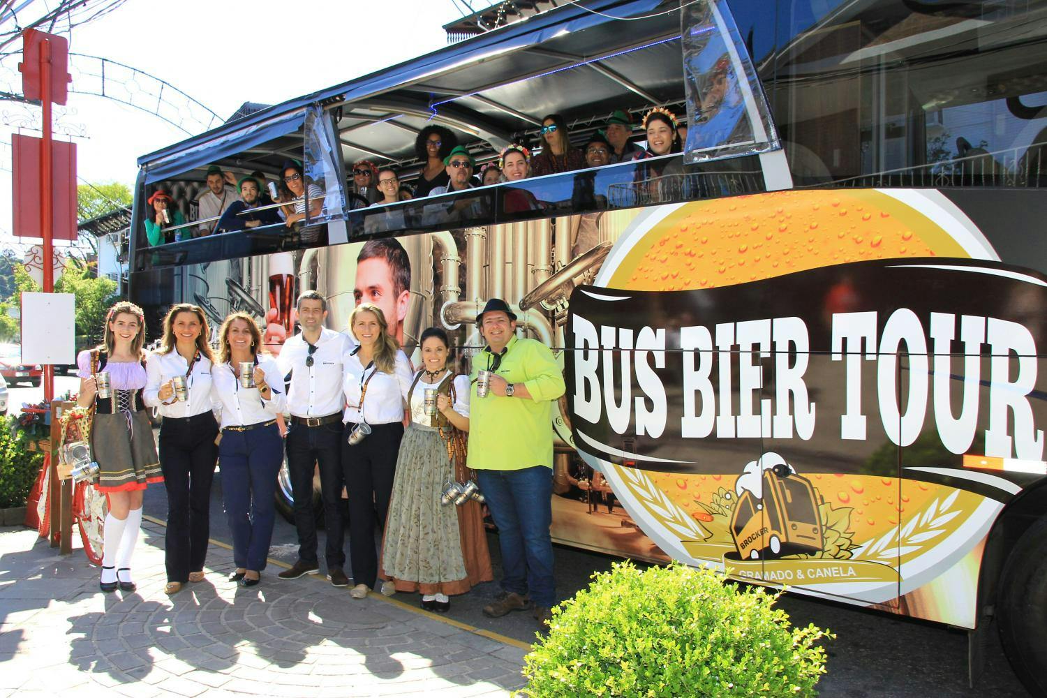 Bus beer tour with tasting