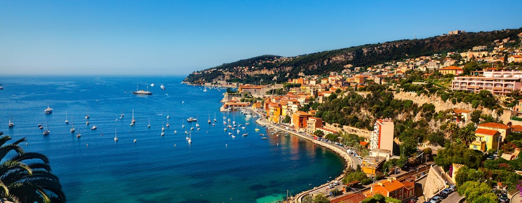 Vista para o litoral e tour privado de dia inteiro em Monte Carlo