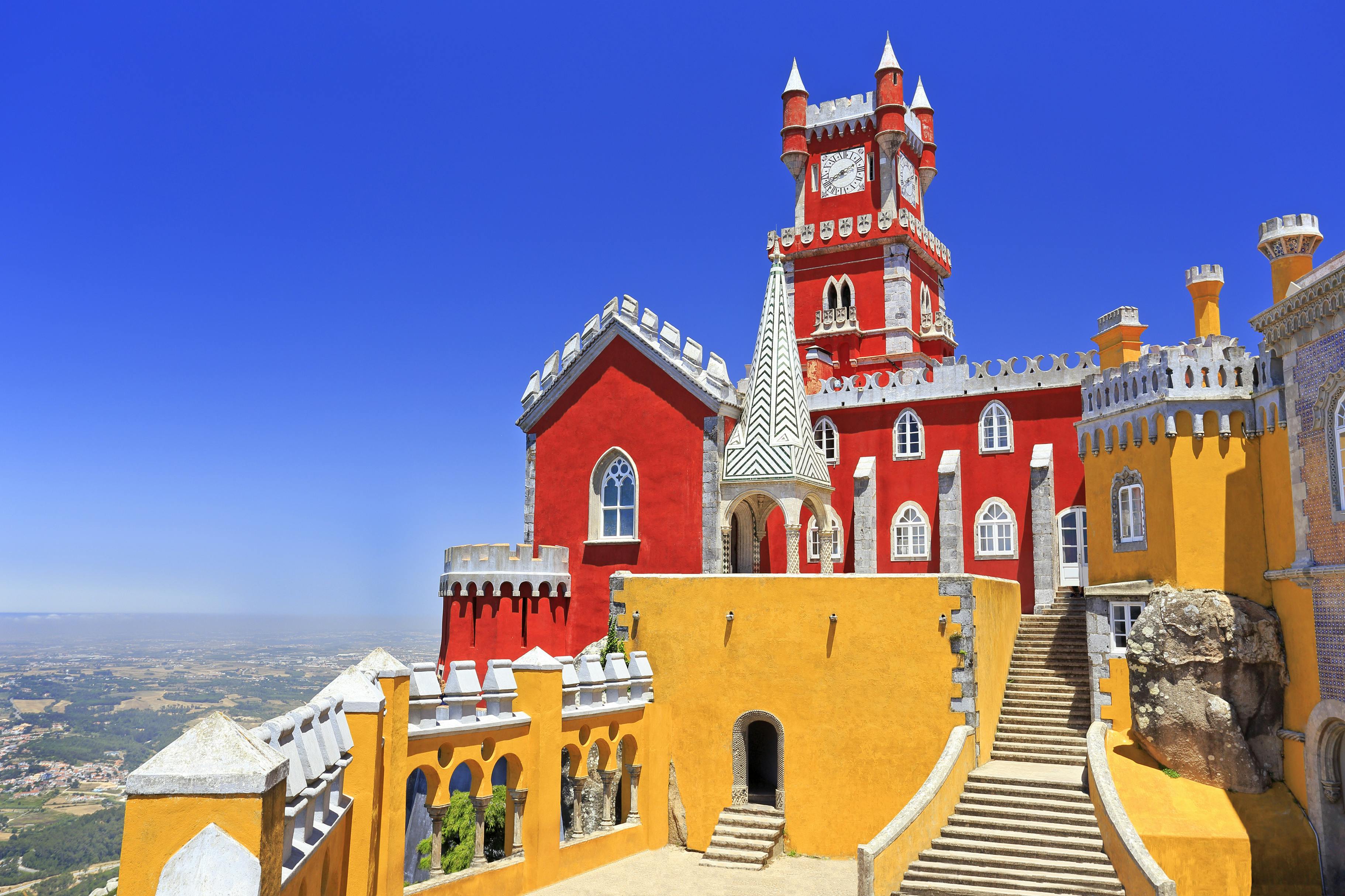 Sintra, Cascais and Pena Palace guided tour from Lisbon