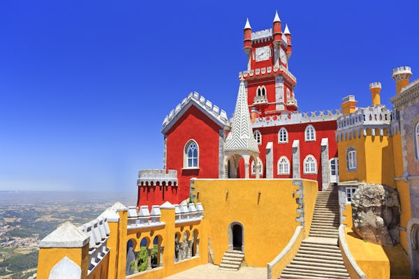 Visita guiada a Sintra, Cascais e Palácio da Pena saindo de Lisboa