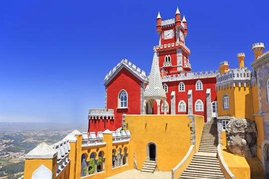 Tour guidato di Sintra, Cascais e Palazzo Pena da Lisbona