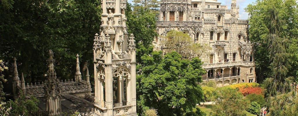 Excursion d'une journée à Sintra, à la Quinta da Regaleira et au palais de Pena au départ de Lisbonne