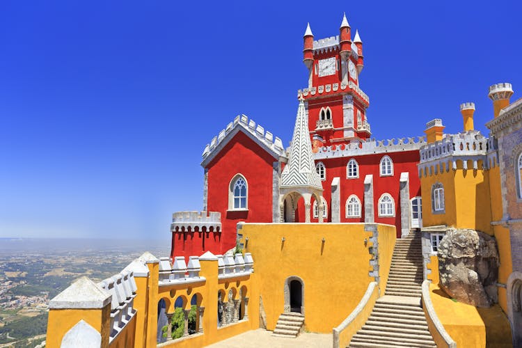 Sintra, Regaleira, and Pena Palace full-day tour from Lisbon