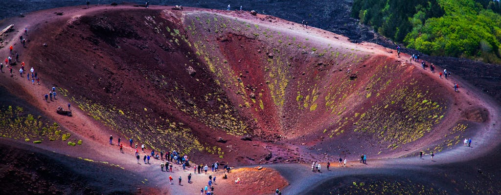 Escursione di un giorno all'Etna e a Taormina da Cefalù