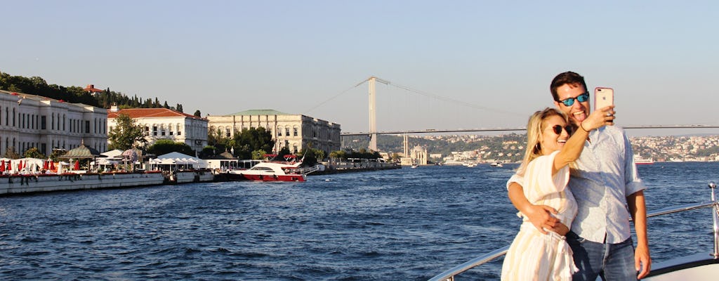 Excursão completa em Istambul com cruzeiro de iate ao pôr do sol