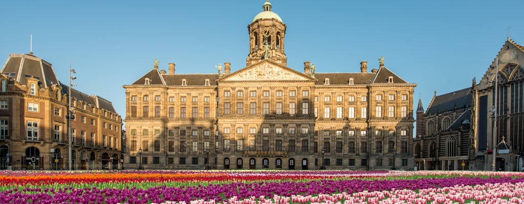 3-stündige historische Amsterdamer private Radtour