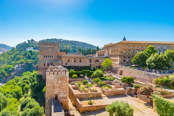Billets coupe-file et visite guidée de l'Alhambra et du Généralife