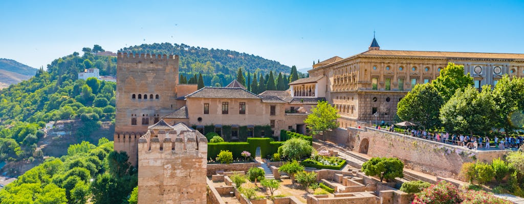 Billets coupe-file et visite guidée de l'Alhambra et du Généralife