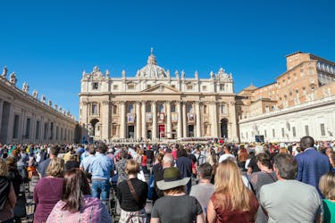 Audiência do Papa Francisco e tour de ônibus em Roma com um guia local