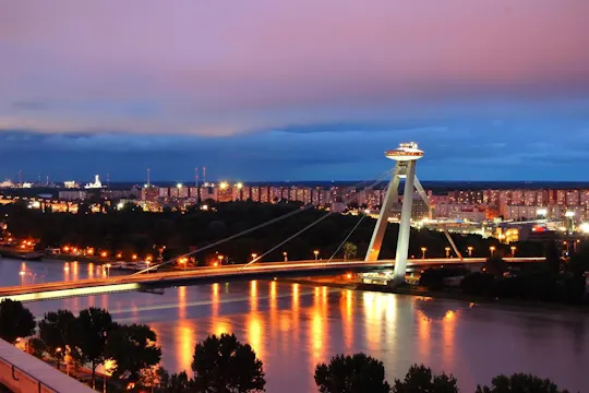Bratislava em excursão noturna