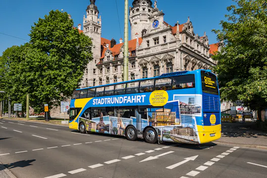 Große Stadtrundfahrt in Leipzig mit dem Hop-on Hop-off Bus