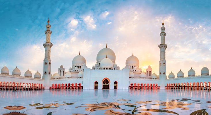 Half-day Abu Dhabi Sheikh Zayed Mosque tour from Dubai with photo session