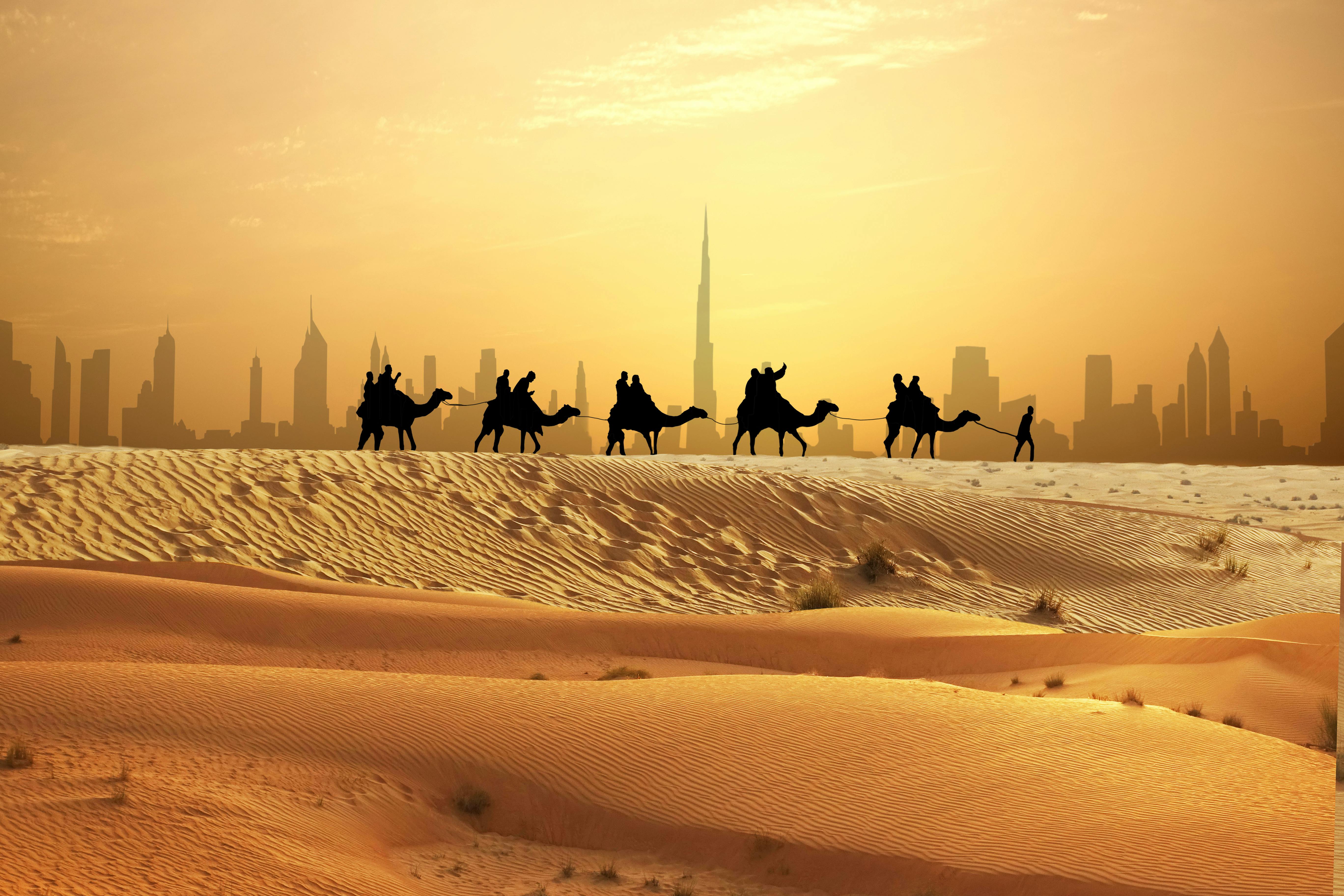 Ganztägige Kleingruppentour durch Dubai und abendliche Wüstensafari