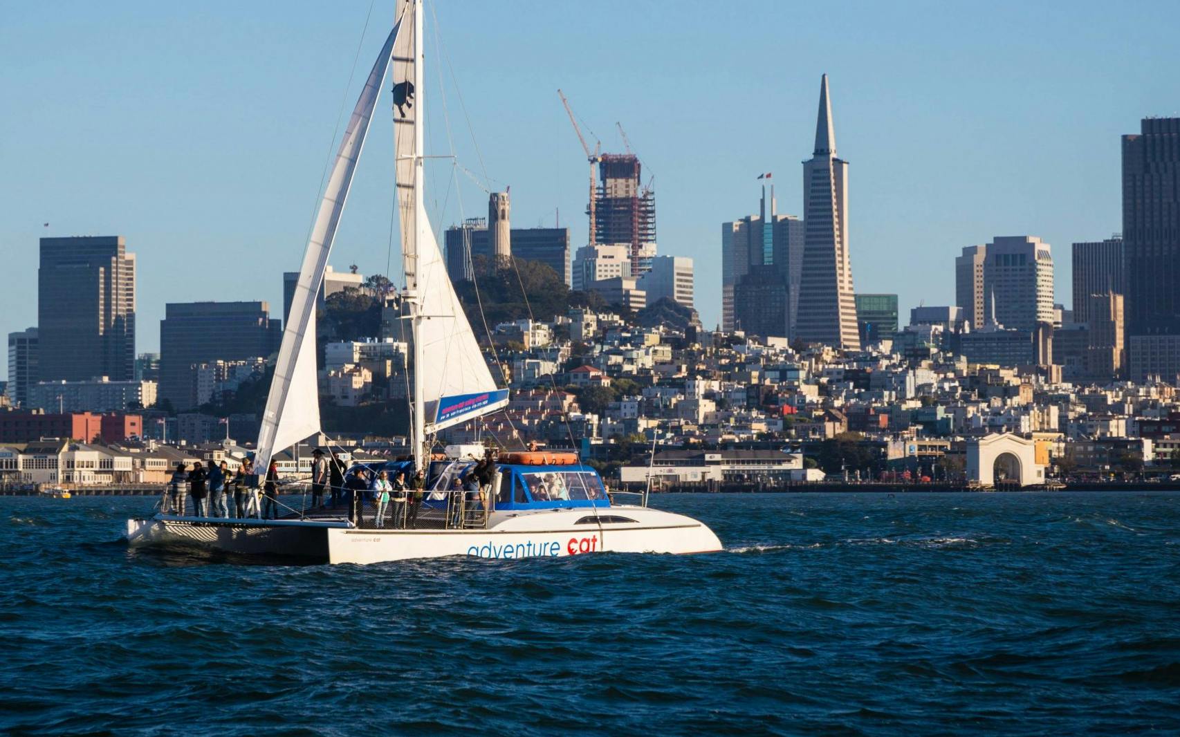 Segelkreuzfahrt in der Bucht von San Francisco