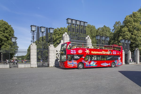 Tour di Oslo in autobus hop-on hop-off City Sightseeing