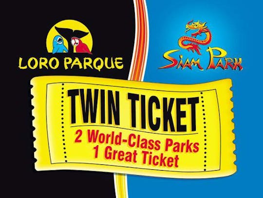 Siam Park & Loro Parque Twin Ticket