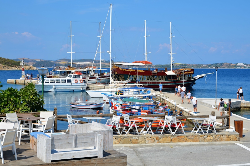 Ammouliani Island Boat Cruise with Banana Beach Visit & Transfer musement