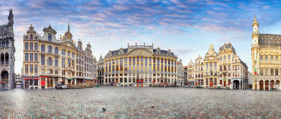Tour panorâmico de luxo por Bruxelas com transporte privado saindo de Amsterdã