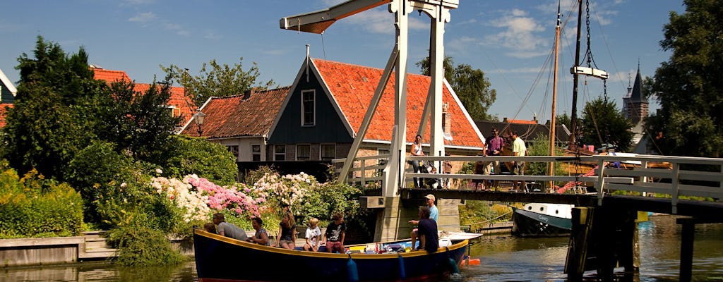 Volendam, Edam and windmills tour with Amsterdam canal cruise