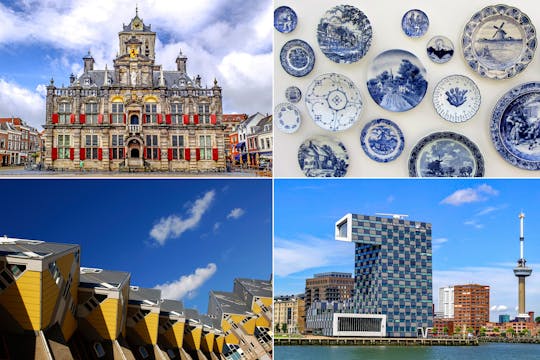Kleingruppen-Tagesausflug nach Rotterdam, Delft und Den Haag