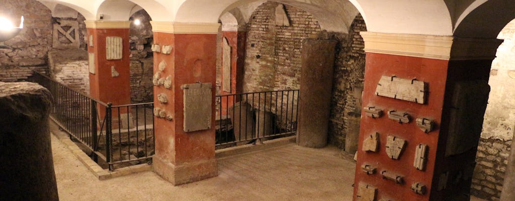 Trastevere undergrounds walking tour