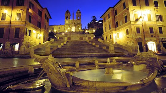 Rome by night private walking tour