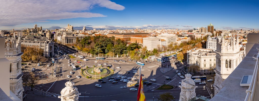 Cibeles Palace and El Retiro Park walking tour