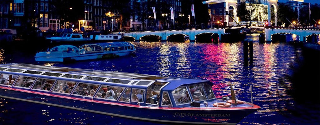 Amsterdam evening canal cruise with wine and Cromhouthuis ticket