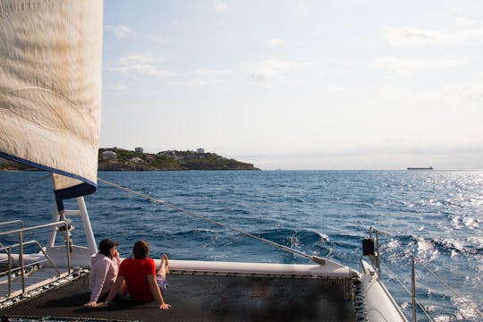 Costa Dorada Catamaran Cruise met BBQ
