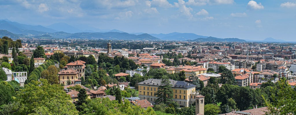 Bergamo privater Stadtrundgang durch die Unterstadt