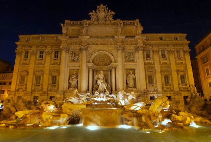 Private car tour of Rome at night