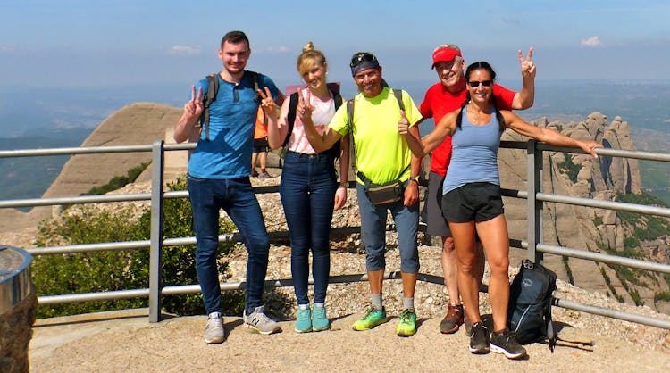 Montserrat hiking experience from Barcelona