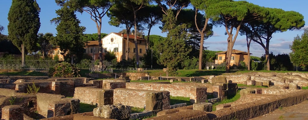 Visita guiada ao parque arqueológico de Ostia Antica